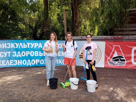 Субботник в ДОЛ 